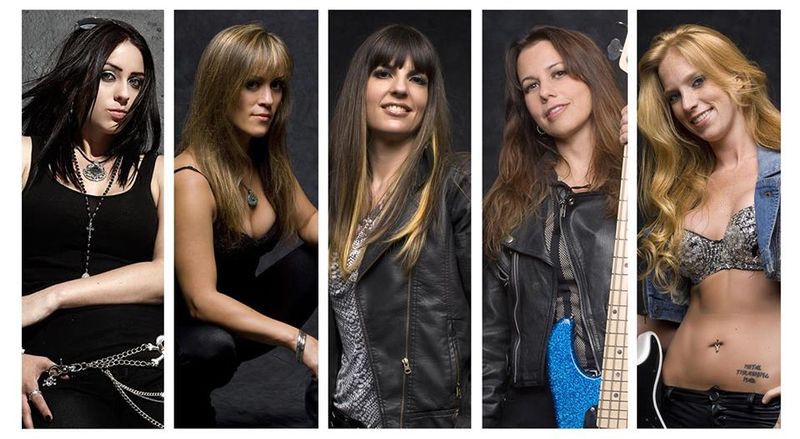 Tribute-Band The Iron Maidens  live im Conrad Sohm