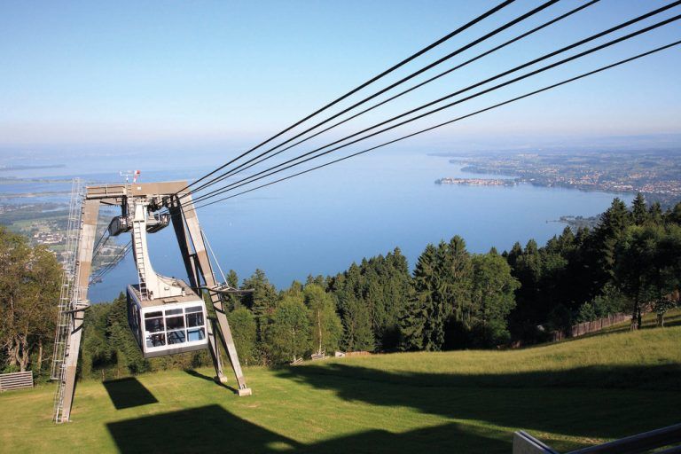 Die Leute zog es öfters auf den Pfänder als ins Freibad.