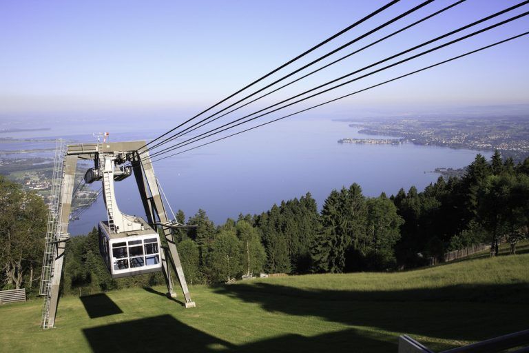 Die Leute zog es öfters auf den Pfänder als ins Freibad.
