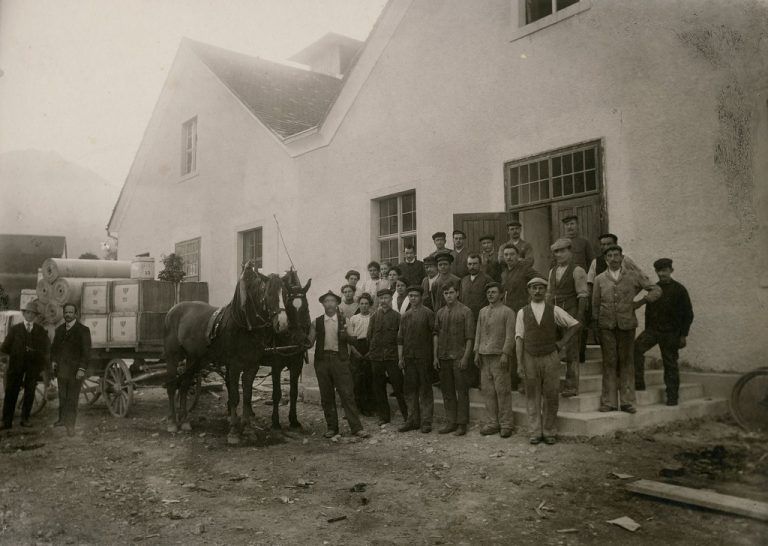Die Papierfabrik Rondo zeugt bis heute von der Standorttreue der Unternehmerfamilie Ganahl. Foto: WAV