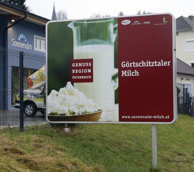 Die Sonnenalm-Molkerei im Görtschitztaler Klein St. Paul hat wegen des Umweltskandals die Milchproduktion eingestellt. FOTO: APA