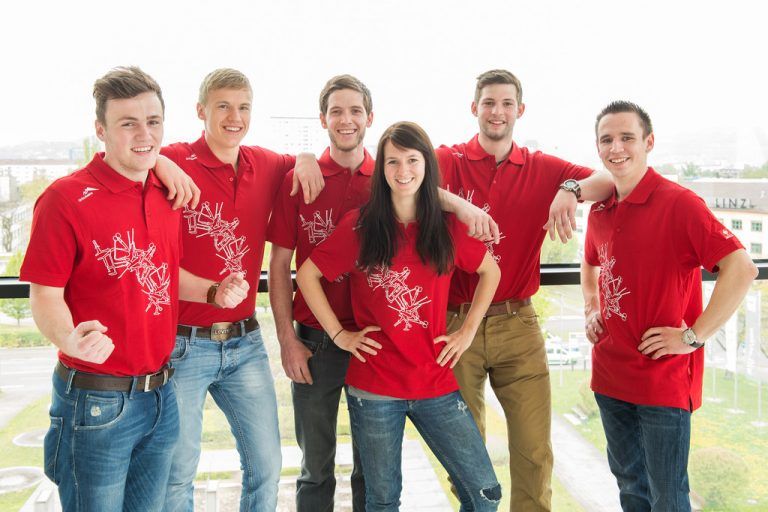 Die Spitzenkräfte Manuel Gmeiner, Marcel Moosbrugger, Benjamin Fröwis, Fabienne Karg, Michael Geri und Stefan Taschner.