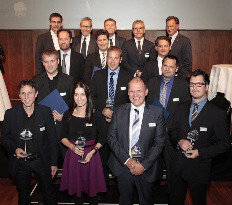 Die Unternehmen wurden für die Entwicklung innovativer Produkte und Verfahren ausgezeichnet.   WKV  