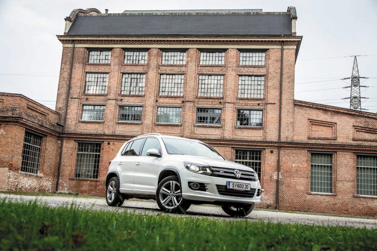 Die VN fahren den VW Tiguan sechs Monate im Härtetest. Der erste Eindruck: die Vielseitigkeit überzeugt. Fotos: Oliver Wolf