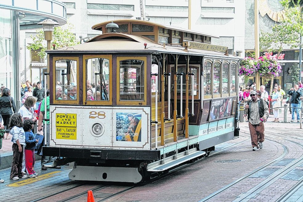 Unterwegs mit den Cable Cars