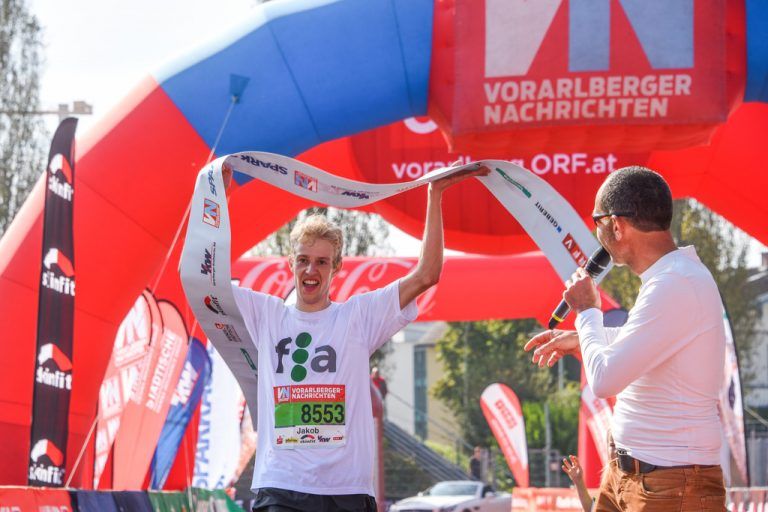 Durfte auch jubeln: Jakob Mayer.