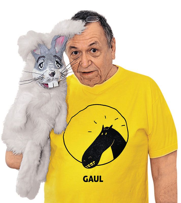 Gauls Kinderlieder: <br/>Hase Nagobert und der Frühling – ein Kindermitmachkonzert ab 4 Jahren. Morgen, Samstag, 15 Uhr am Spielboden Dornbirn.