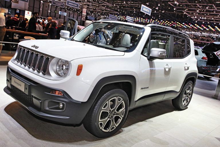 Ein Amerikaner aus ItalienGroßer Trubel in Genf um den kleinen Renegade. Gefertigt wird der erste kompakte Jeep-SUV im italienischen Melfi bei Fiat. In den Handel kommt er in der zweiten Jahreshälfte 2014. Preise wurden noch nicht genannt.