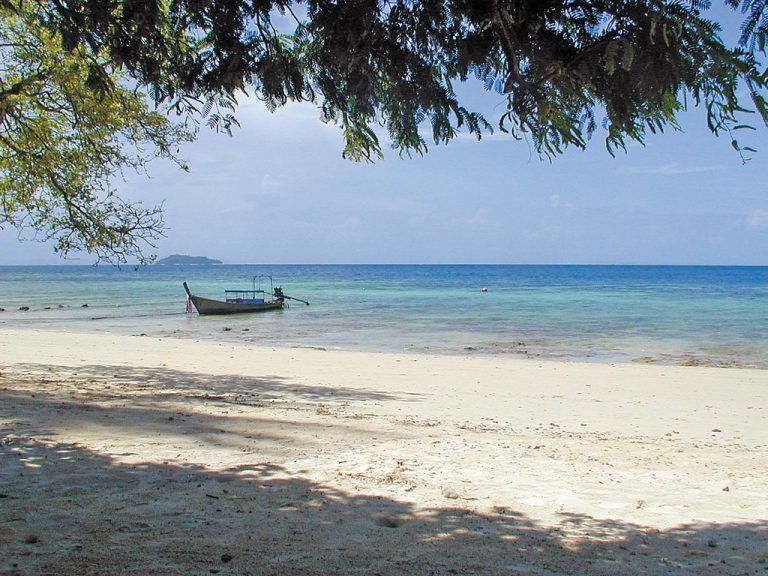 Ein Traumstrand auf der Insel Ko Phi Phi. Foto: beate rhomberg