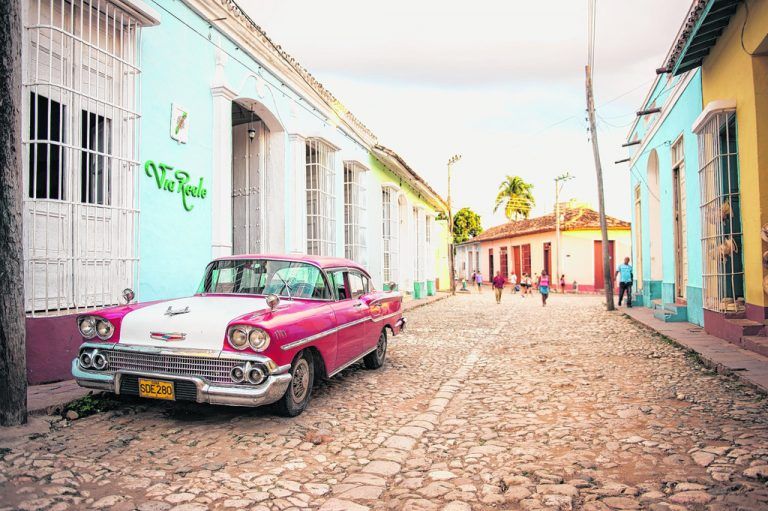 Eines der typischen alten Autos in den Straßen von Trinidad. Fotos: beate Rhomberg (6)
