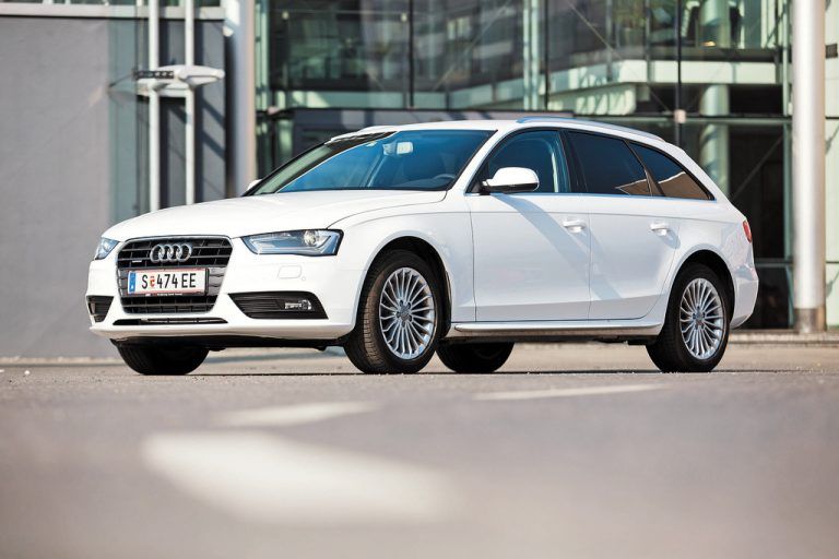 Fesch und in puncto Sicherheit eine Bank: der Audi A4 Avant mit dem Sicherheitsplus „quattro“. Fotos: vn/Steurer