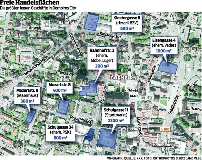 6450 Quadratmeter in (zweit)bester Lage