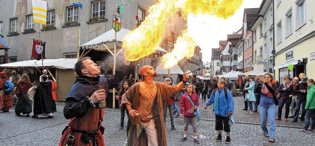 Feldkirch steht wieder ganz im Zeichen des Montfort-Spektakels