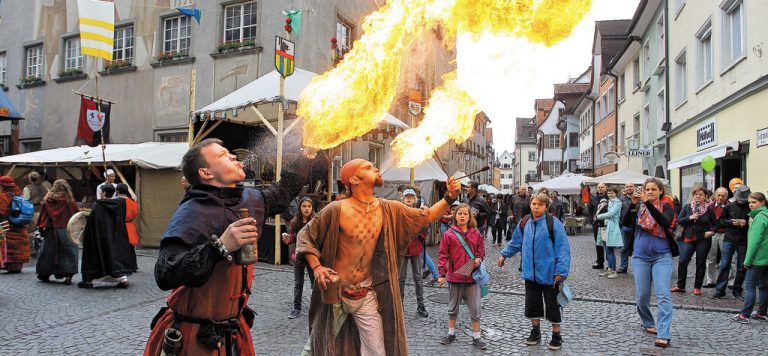 Feldkirch steht wieder ganz im Zeichen des Montfort-Spektakels