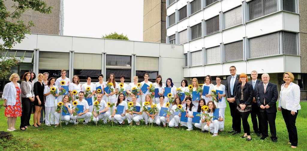 Diplomfeier an der Pflegeschule Bregenz