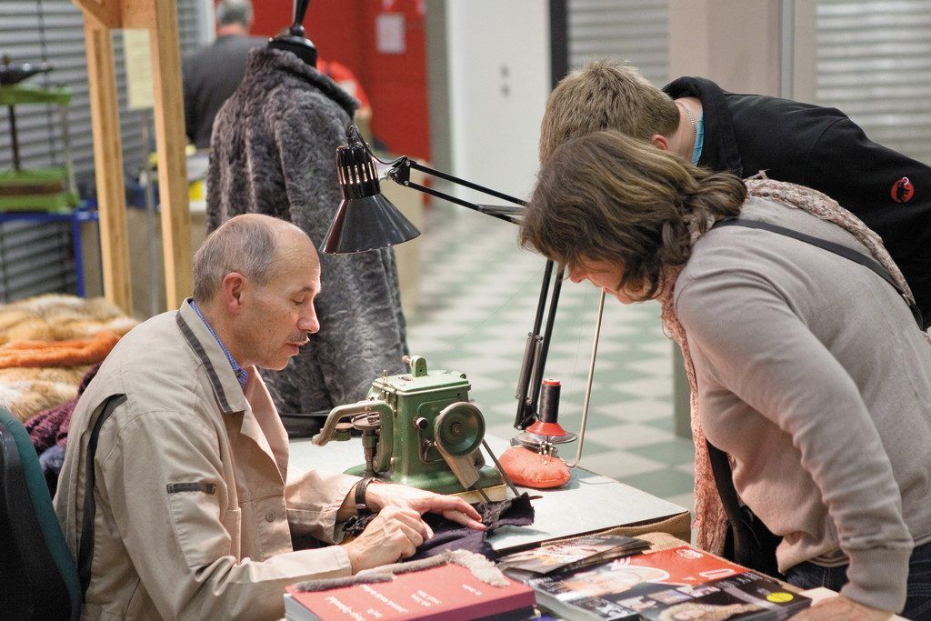 Altes Handwerk im Messepark