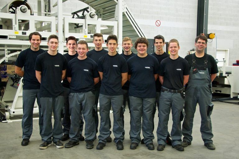 Neue Lehrlinge an Bord