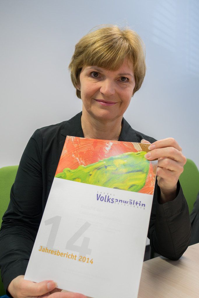Landesvolksanwältin Gabriele Strele präsentierte den Jahresbericht. Es ist ihr letzter.