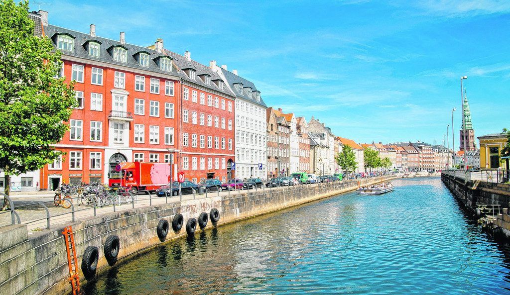 Dänische Hauptstadt am Wasser