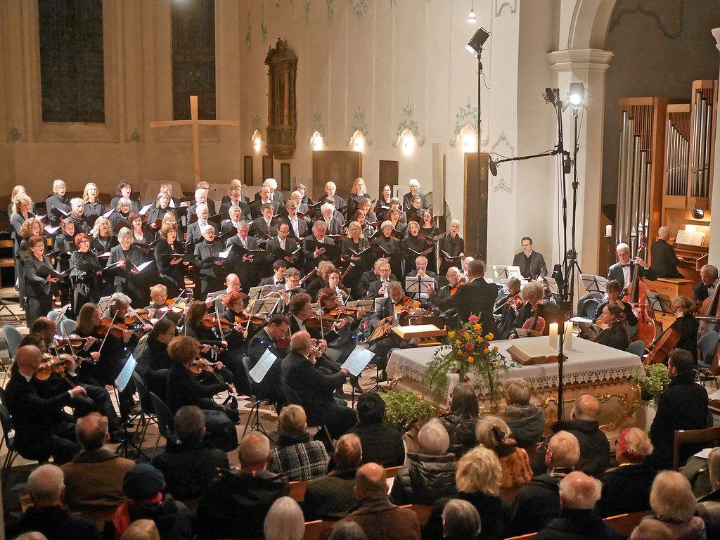 19 Uhr Kirche St. stephan, Lindau