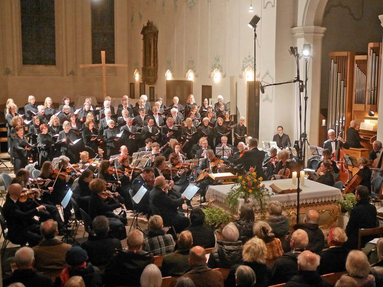 19 Uhr Kirche St. stephan, Lindau