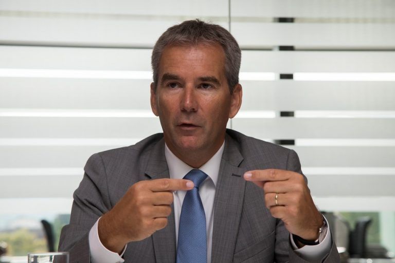 Finanzminister Löger verspricht mehr Effizienz bei Zoll und Finanz. VN/Paulitsch