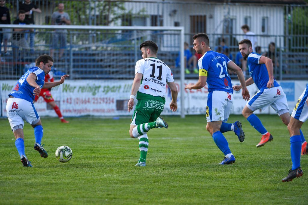 Alibabic sorgt im VFV-Cup mit dem Goldtor für den Lauteracher Viertelfinal-Einzug