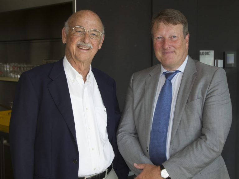 Franzjörg Schelling (links) und Thomas Hackspiel.