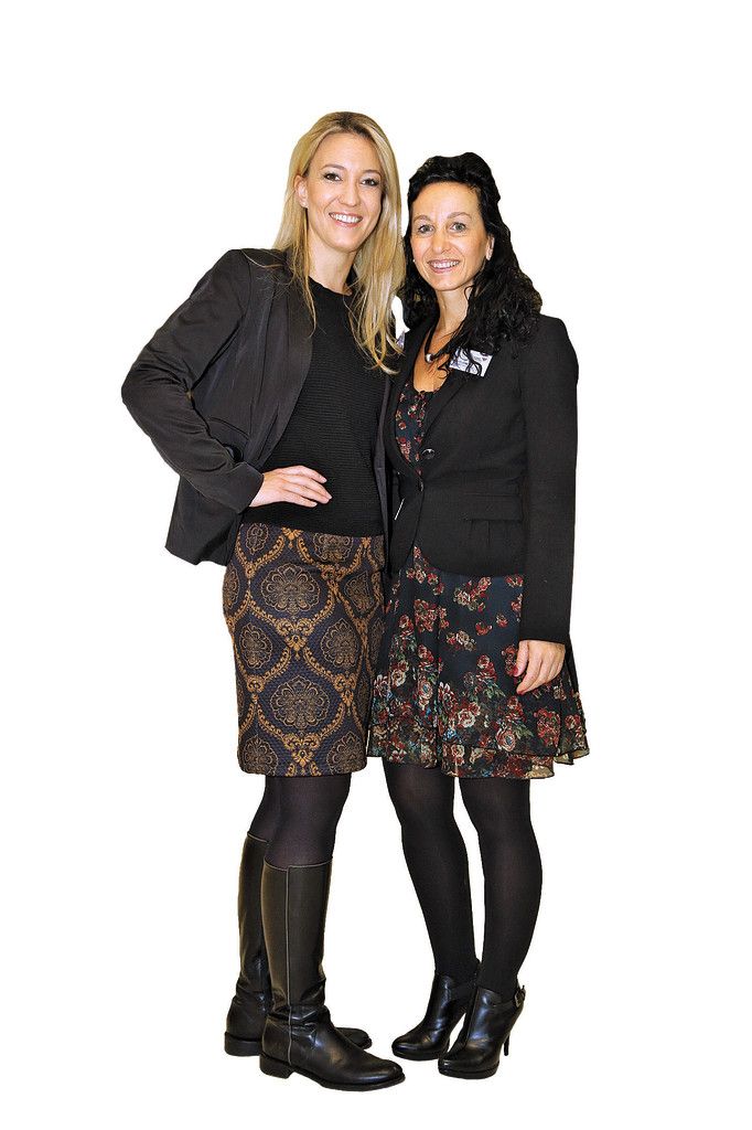 Frauen in der Wirtschaf: Vorsitzende Evelyn Dorn (l.) mit Karin Furtner.
