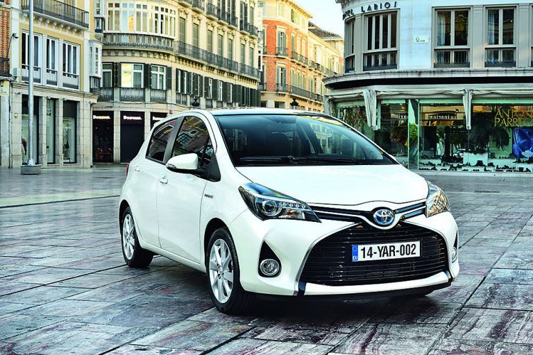 Frische Optik für den Kleinwagen Toyota Yaris. Foto: werk