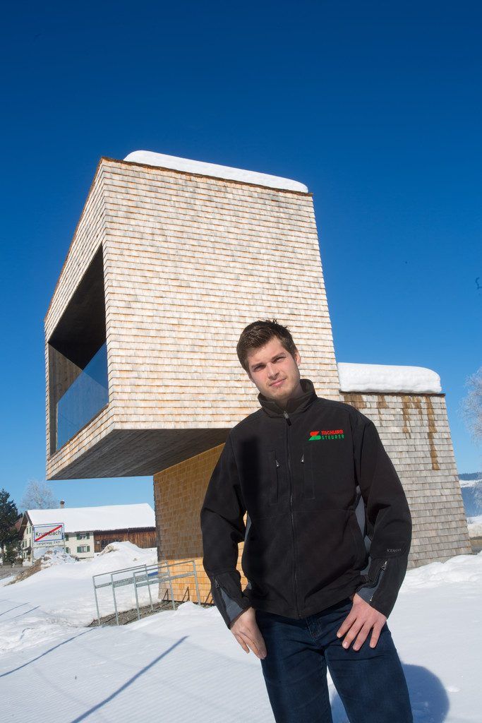 In Krumbach wartet man schöner auf den Bus