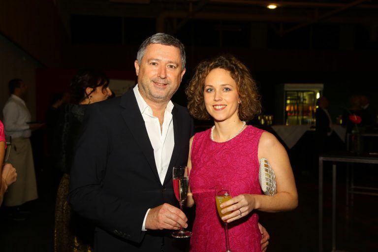 Gästepaar: Emilio Bietti mit Theresia Kitzberger.
