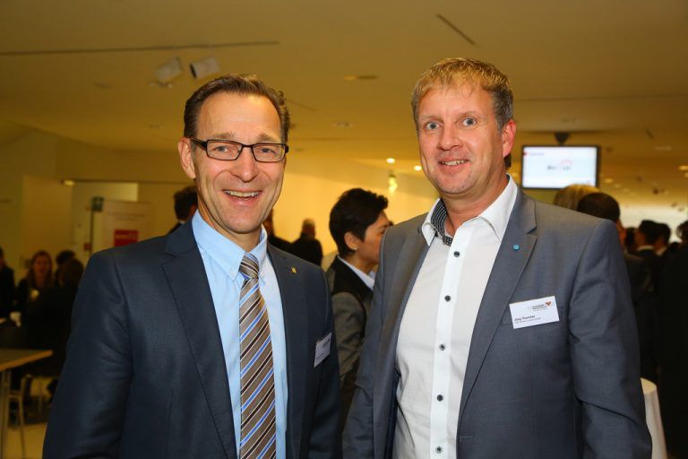 Generali-Landesdirektor Gerhard Böhler (l.) und Jörg Thurnher (UPC Austria).