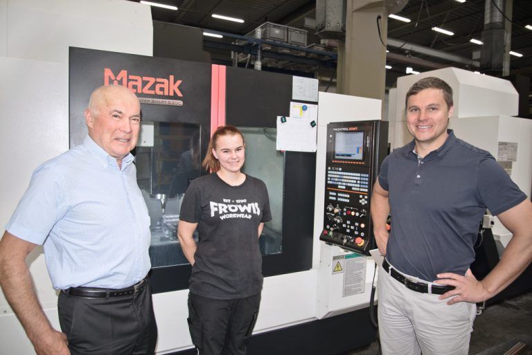 Georg und Guntram Meusburger legen besonders viel Wert auf die Lehrlingsausbildung in ihrem Unternehmen.