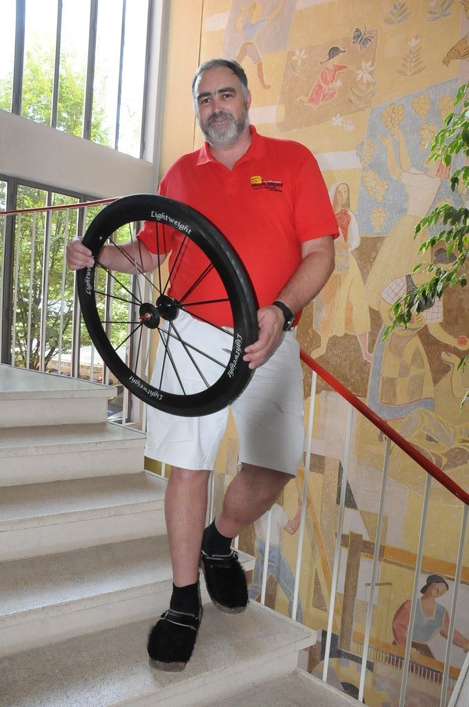 Gerhard Jäger ist am Sonntag für die Radfahrer im Einsatz. Foto: akp
