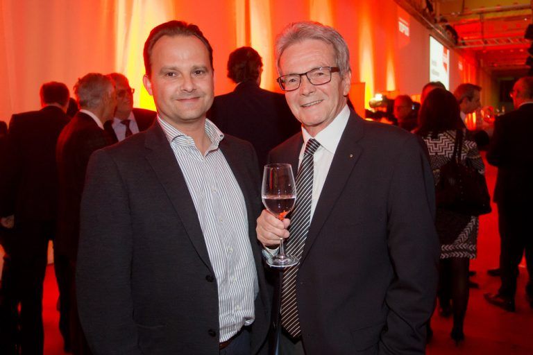 Gerhard Vonbank (l.) und Bernd Spratler (Siemens).