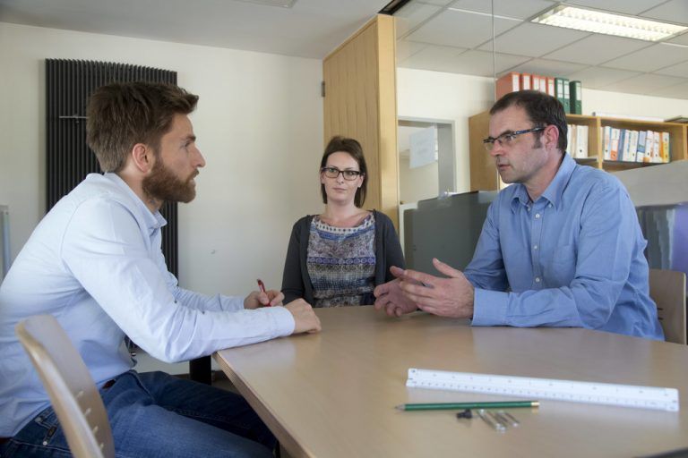 Geschäftsführer Martin Wagner im Gespräch mit den VN.
