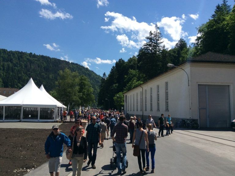 Gestern strömten die Besucher in Scharen zum Tag der offenen Tür.