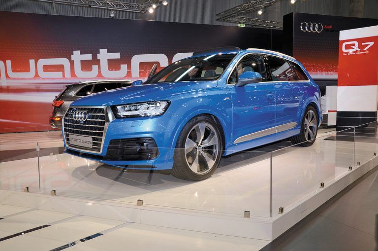 Großer SUVAudi zeigt praktisch zeitgleich mit der Weltpremiere in Detroit auch dem österreichischen Publikum die zweite Auflage des großen SUV, den Audi Q7.