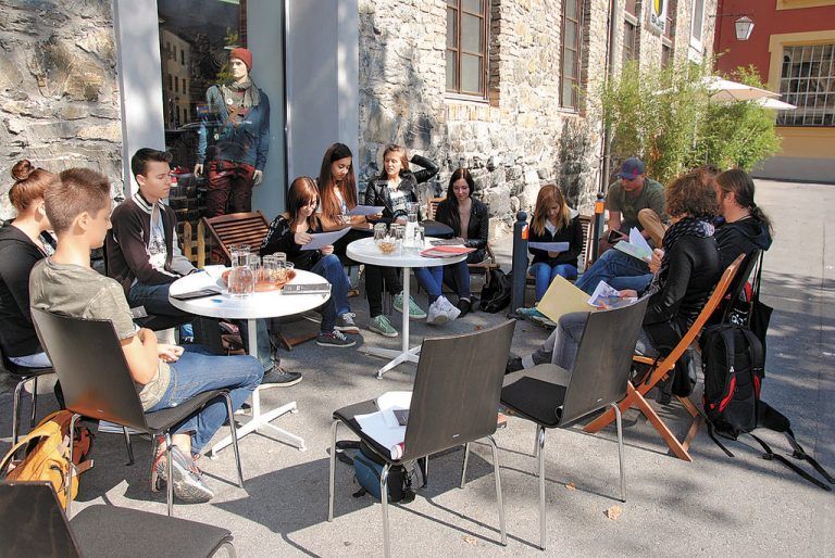 GyS-Keywork auf der ArtDesign Feldkirch findet am Freitag, 10. Oktober von 12 bis 15 Uhr im Foyer des Landeskonservatoriums statt.
