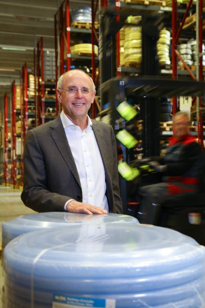 Haberkorn-Vorstand Wolfgang Blum. Foto: VN