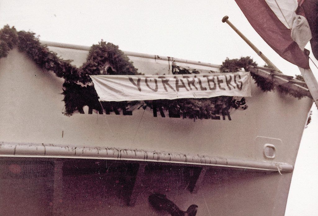 Sinkende Fahnen, Sturm auf die Werft: Als Fußach die Republik beschäftigte
