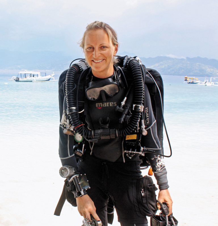 „Ich genieße das Leben und versuche, einem monotonen Alltag zu entgehen“, erklärt Weltenbummlerin Theresia Gollner.  Foto: privat