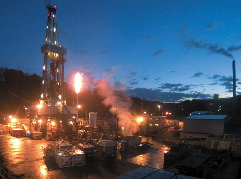 Im St. Galler Sittertobel hat das Geothermieprojekt ungewollt Gasvorkommen „angezapft“. Wie groß die sind, weiß niemand.  foto: geothermieprojekt st. gallen