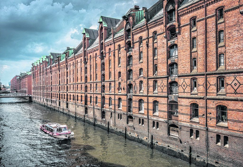 Idyllische Speicherstadt