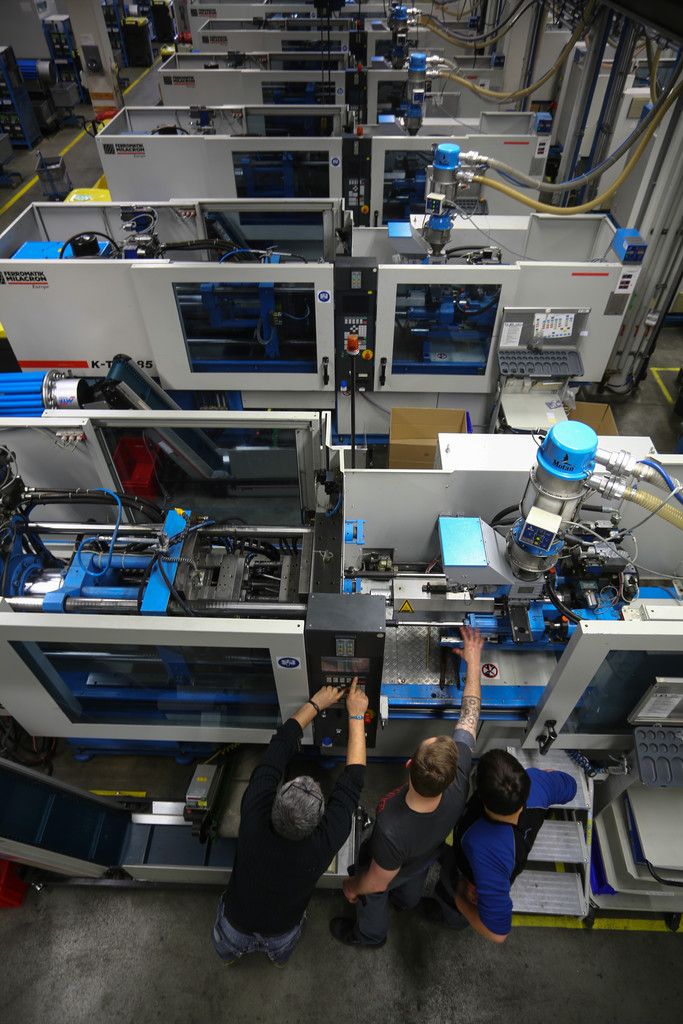 In Rankweil beschäftigt Hirschmann 730 Mitarbeiter, heuer sollen es 800 Beschäftigte werden.  Foto: VN/Hartinger