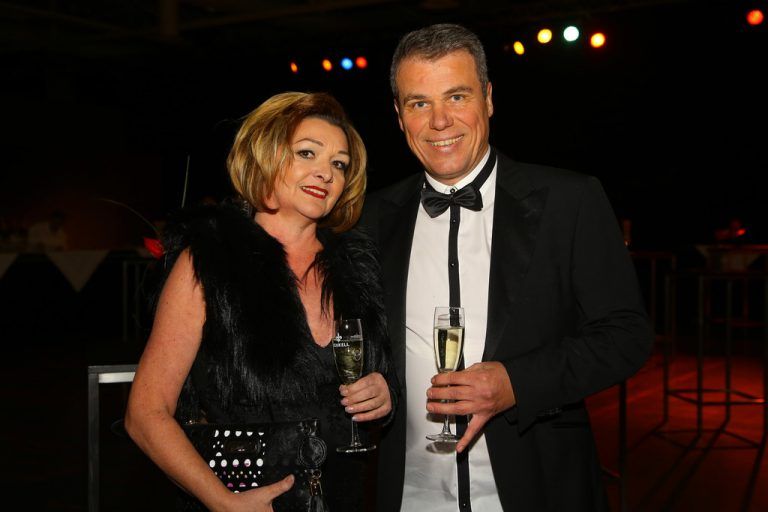 Intercoiffeur Gerhard Ölz mit Sabine.