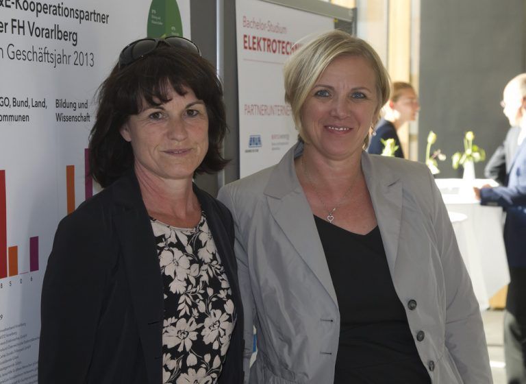 Irmtraud Wirnsperger (links) und Blanka Boukal, beide Hill-International Vaduz.