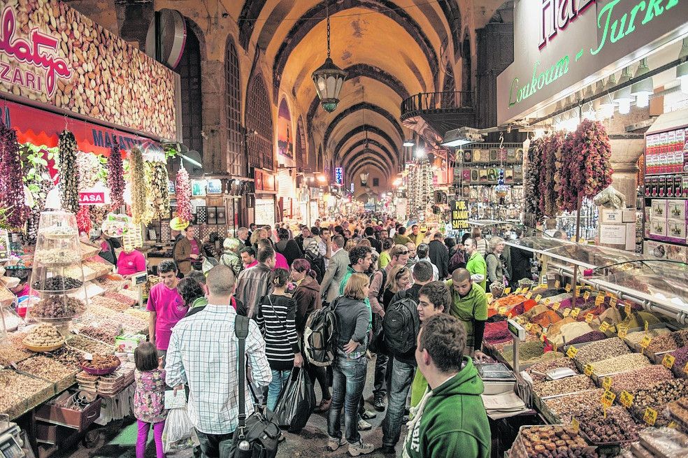 Shoppen auf dem Basar