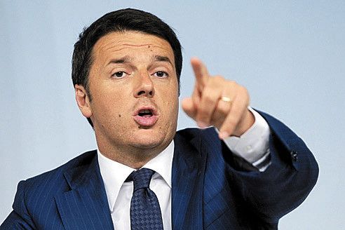 Italiens Premier Renzi: „Problem an der Wurzel packen.“ Foto: EPA